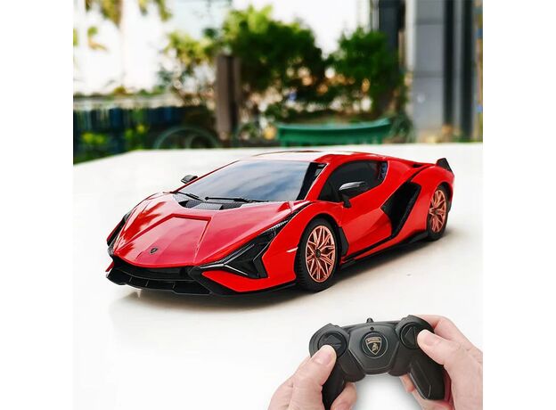 ماشین کنترلی لامبورگینی Sian قرمز راستار با مقیاس 1:24, تنوع: 97800-Red, image 2