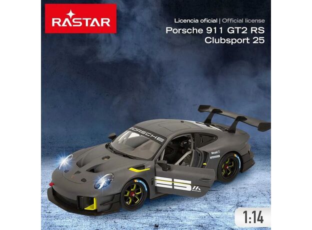 ماشین کنترلی پورشه 911 GT2 RS راستار با مقیاس 1:14, image 3