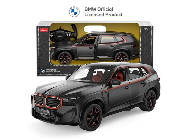 ماشین کنترلی بی ام و XM مشکی راستار با مقیاس 1:14, image 