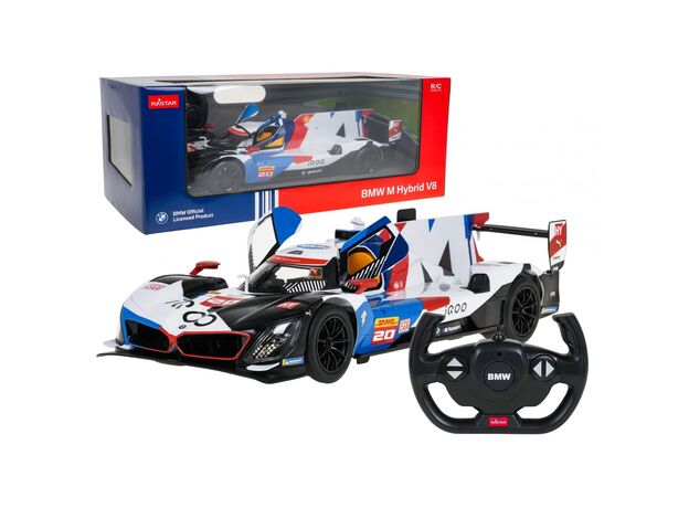 ماشین کنترلی بی ام و M Hybrid V8 سفید راستار با مقیاس 1:14, image 18