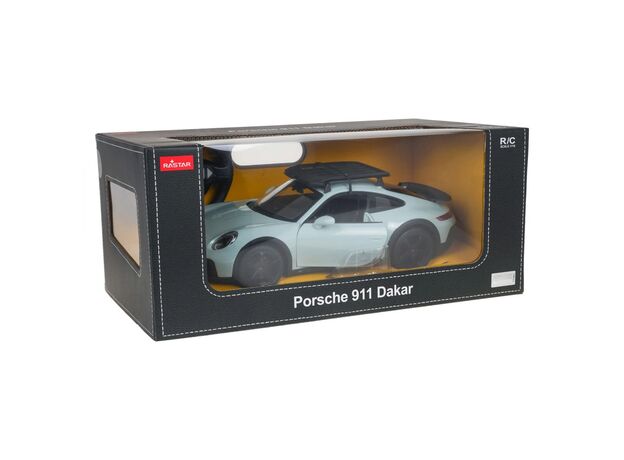 ماشین کنترلی پورشه 911 داکار سبز یشمی راستار با مقیاس 1:14, image 19