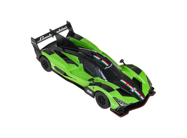 ماشین کنترلی لامبورگینی SC63 سبز راستار با مقیاس 1:24, image 17