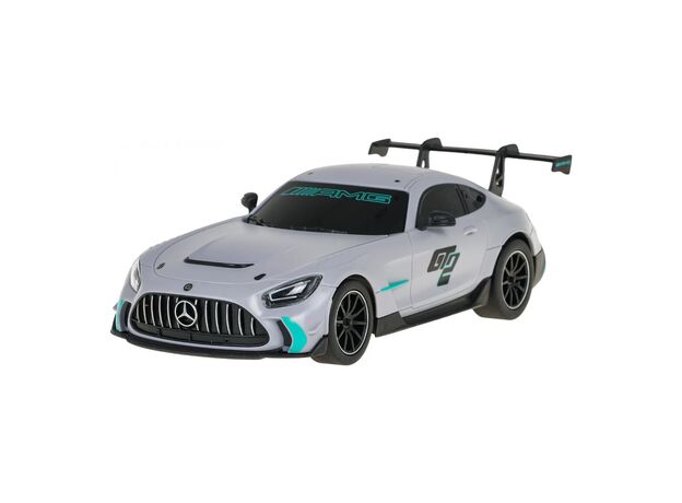 ماشین کنترلی Mercedes-AMG GT2 نقره ای راستار با مقیاس 1:24, image 10