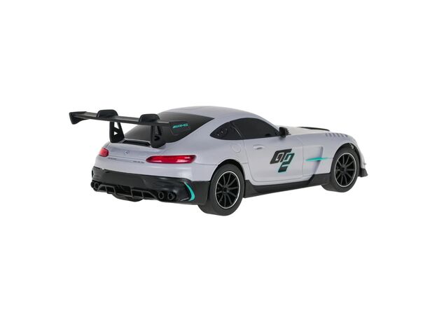 ماشین کنترلی Mercedes-AMG GT2 نقره ای راستار با مقیاس 1:24, image 12