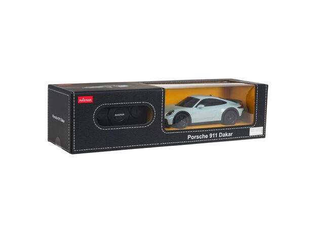 ماشین کنترلی پورشه 911 داکار سبز یشمی راستار با مقیاس 1:24, image 20