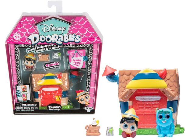 ست کارگاه پینوکیو Disney Doorables, تنوع: 69413-Pinocchio, image 