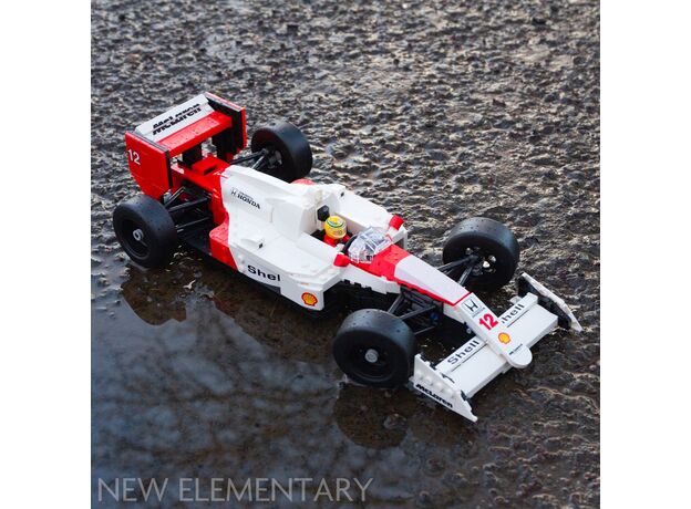 لگو آیکونز مدل مک ‌لارن MP4/4 و آیرتون سنا (10330), image 11