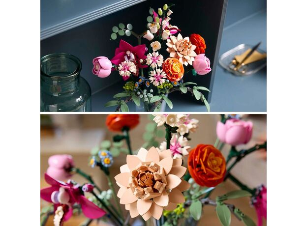 لگو بوتانیکالز مدل دسته گل صورتی زیبا (10342), image 11