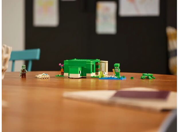 لگو ماینکرافت مدل خانه ساحلی لاک پشت (21254), image 3