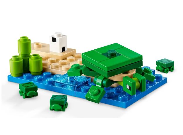 لگو ماینکرافت مدل خانه ساحلی لاک پشت (21254), image 11