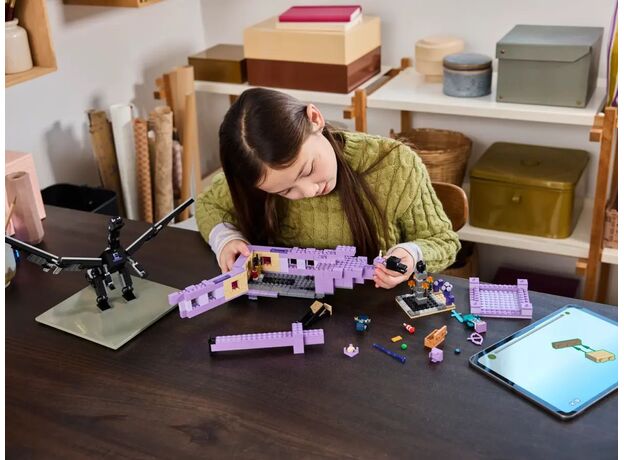 لگو ماینکرافت مدل اژدهای اندر و کشتی اند (21264), image 3