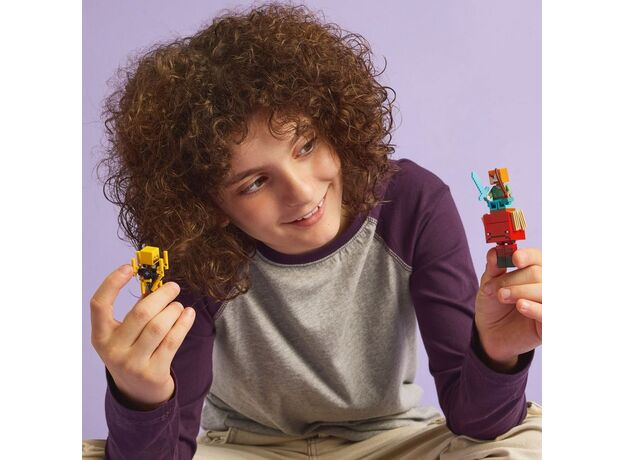 لگو ماینکرافت مدل نبرد گدازه‌ ای در ندر (21266), image 4