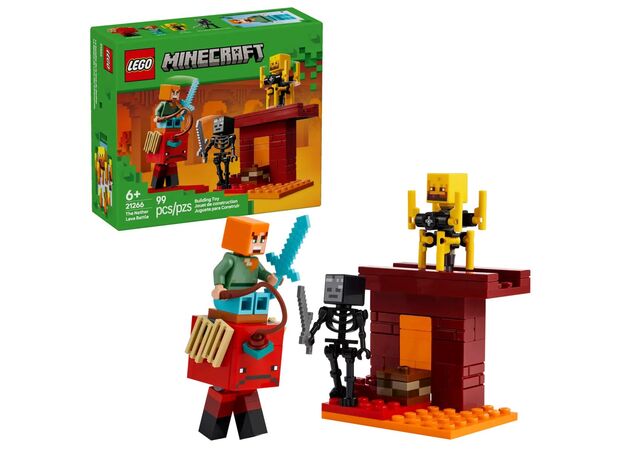لگو ماینکرافت مدل نبرد گدازه‌ ای در ندر (21266), image 