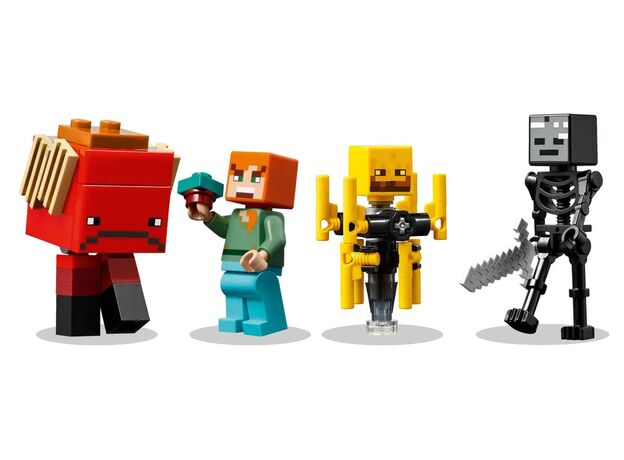 لگو ماینکرافت مدل نبرد گدازه‌ ای در ندر (21266), image 12