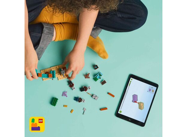 لگو ماینکرافت مدل گشت ‌زنی ایلاجرها در بیابان (21267), image 5