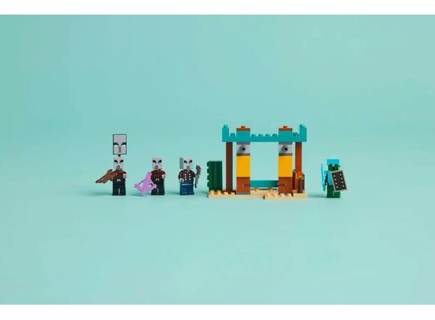 لگو ماینکرافت مدل گشت ‌زنی ایلاجرها در بیابان (21267), image 6