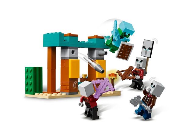 لگو ماینکرافت مدل گشت ‌زنی ایلاجرها در بیابان (21267), image 10