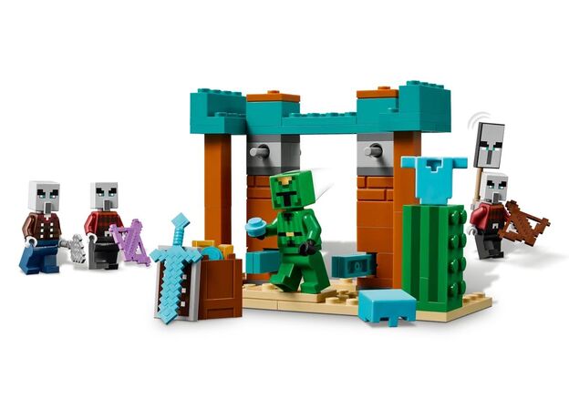 لگو ماینکرافت مدل گشت ‌زنی ایلاجرها در بیابان (21267), image 11