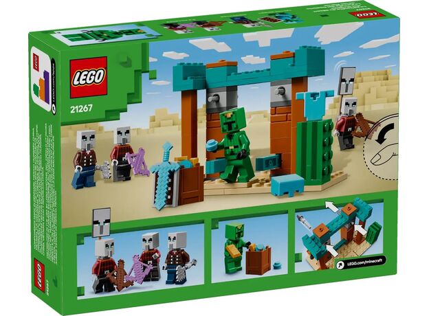 لگو ماینکرافت مدل گشت ‌زنی ایلاجرها در بیابان (21267), image 13