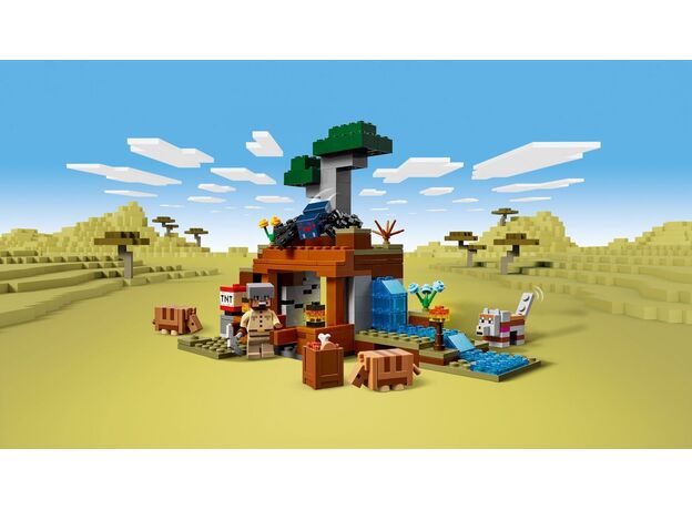 لگو ماینکرافت مدل ماجراجویی در معدن آرمادیلو (21269), image 7