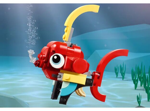 لگو کریتور 3 در 1 مدل اژدهای قرمز (31145), image 5