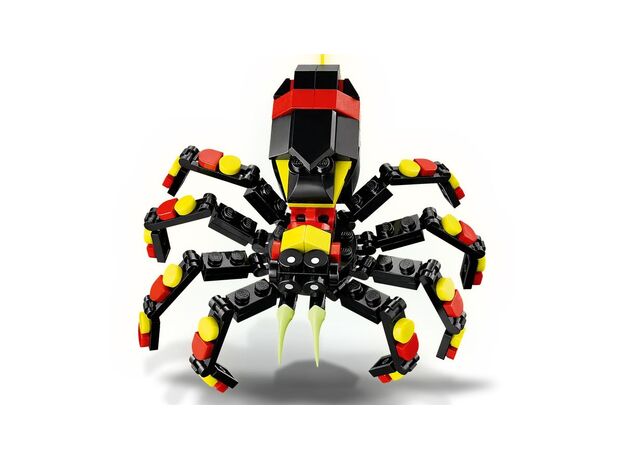 لگو کریتور 3 در 1 مدل حیوانات وحشی: عنکبوت شگفت‌انگیز (31159), image 17