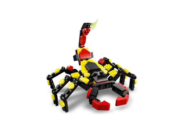 لگو کریتور 3 در 1 مدل حیوانات وحشی: عنکبوت شگفت‌انگیز (31159), image 18