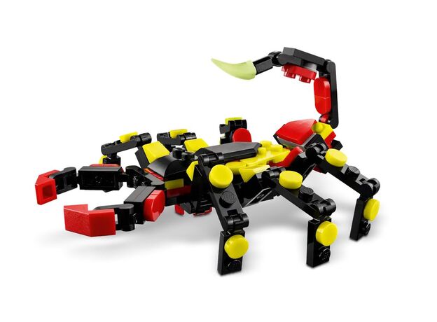 لگو کریتور 3 در 1 مدل حیوانات وحشی: عنکبوت شگفت‌انگیز (31159), image 20