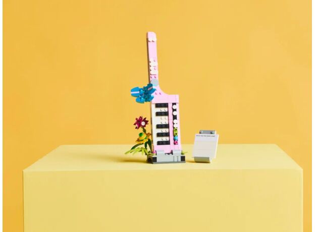 لگو کریتور 3 در 1 مدل ماشین تحریر همراه با گل ها (31169), image 6