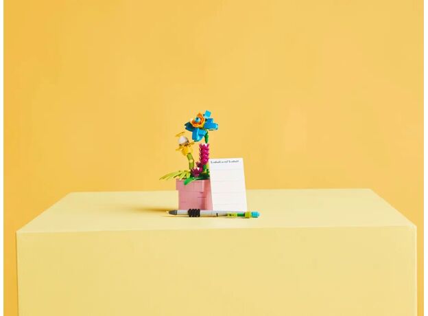 لگو کریتور 3 در 1 مدل ماشین تحریر همراه با گل ها (31169), image 7