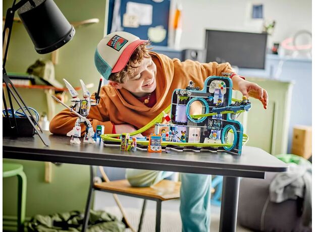 لگو سیتی مدل پارک ترن هوایی دنیای ربات‌ ها (60421), image 2