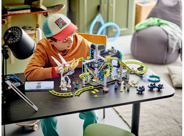 لگو سیتی مدل پارک ترن هوایی دنیای ربات‌ ها (60421), image 4