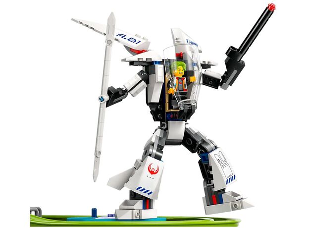 لگو سیتی مدل پارک ترن هوایی دنیای ربات‌ ها (60421), image 15