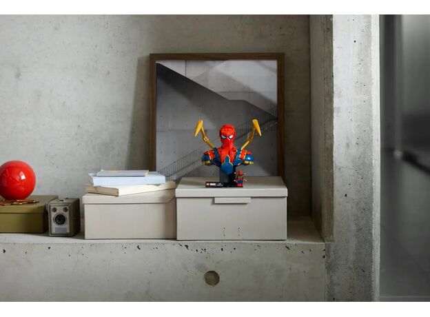 لگو مارول مدل تندیس نیم تنه آیرون اسپایدر (76326), image 7