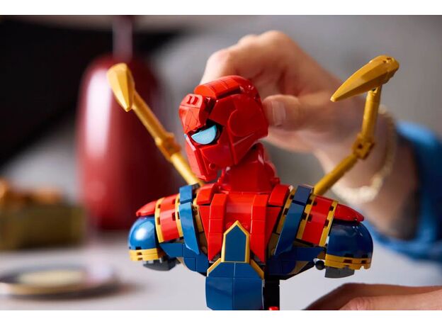 لگو مارول مدل تندیس نیم تنه آیرون اسپایدر (76326), image 10