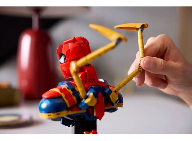 لگو مارول مدل تندیس نیم تنه آیرون اسپایدر (76326), image 11