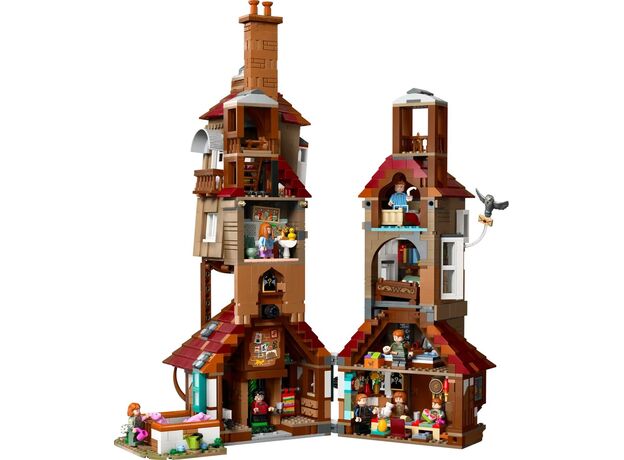 لگو هری پاتر مدل خانه Burrow خانواده ویزلی نسخه کلکسیونی (76437), image 21