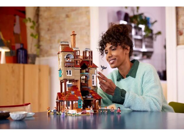 لگو هری پاتر مدل خانه Burrow خانواده ویزلی نسخه کلکسیونی (76437), image 2