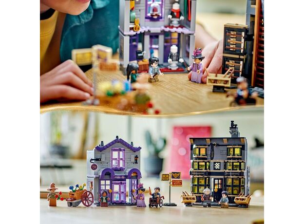 لگو هری پاتر مدل مغازه های اولیوندر و لباس ‌های مادام مالکین (76439), image 6