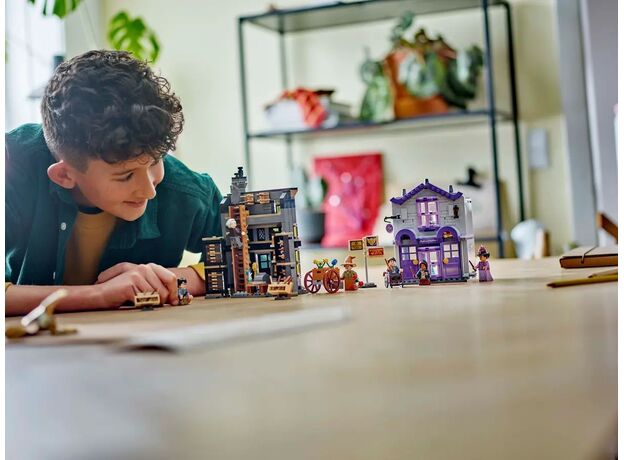 لگو هری پاتر مدل مغازه های اولیوندر و لباس ‌های مادام مالکین (76439), image 4