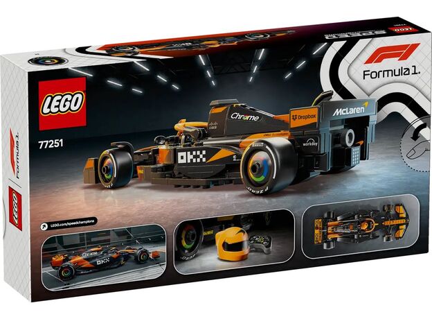 لگو اسپید چمپیونز مدل ماشین مسابقه ای فرمول 1 مک لارن MCL38 (77251), image 22