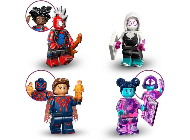 پک تکی سورپرایزی مینی فیگور های لگو مدل اسپایدرمن (71050), image 15