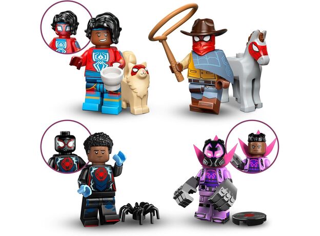 پک تکی سورپرایزی مینی فیگور های لگو مدل اسپایدرمن (71050), image 17