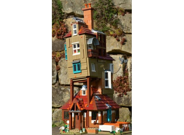 لگو هری پاتر مدل خانه Burrow خانواده ویزلی نسخه کلکسیونی (76437), image 10