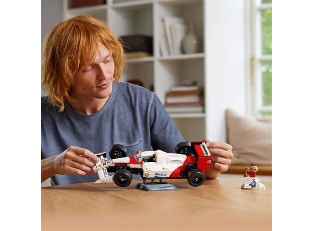 لگو آیکونز مدل مک ‌لارن MP4/4 و آیرتون سنا (10330), image 3