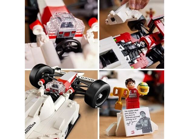 لگو آیکونز مدل مک ‌لارن MP4/4 و آیرتون سنا (10330), image 7