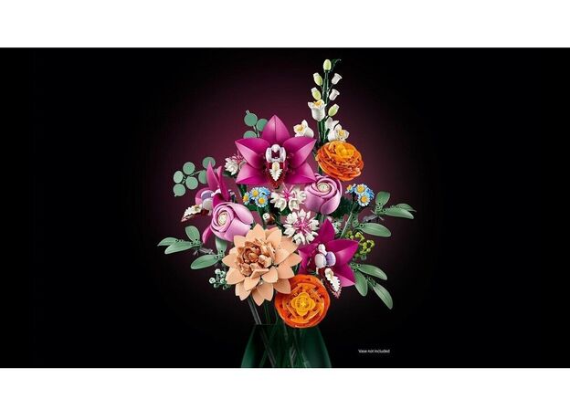 لگو بوتانیکالز مدل دسته گل صورتی زیبا (10342), image 10