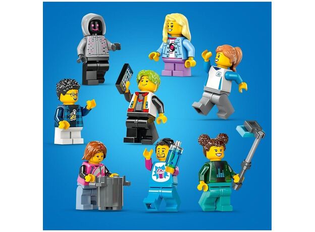 لگو سیتی مدل پارک ترن هوایی دنیای ربات‌ ها (60421), image 11