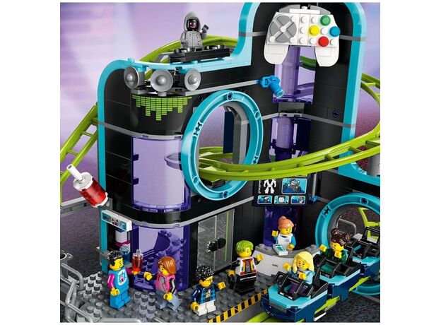 لگو سیتی مدل پارک ترن هوایی دنیای ربات‌ ها (60421), image 8