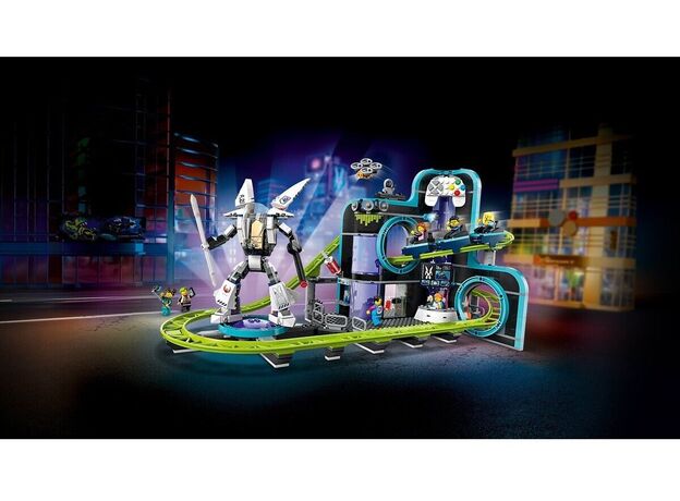 لگو سیتی مدل پارک ترن هوایی دنیای ربات‌ ها (60421), image 6